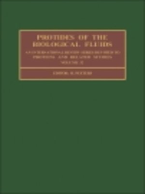 cover image of Protides of the Biological Fluids